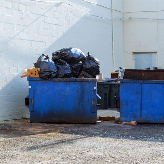 West, GA Dumpster Overflow