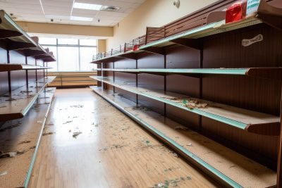 Business Closure Shelving Cleanout in West GA We Kleen Clutter Shelving Cleanout for Business Closure in West GA