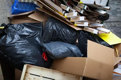 Compactor Overflow Cleanup in West, GA